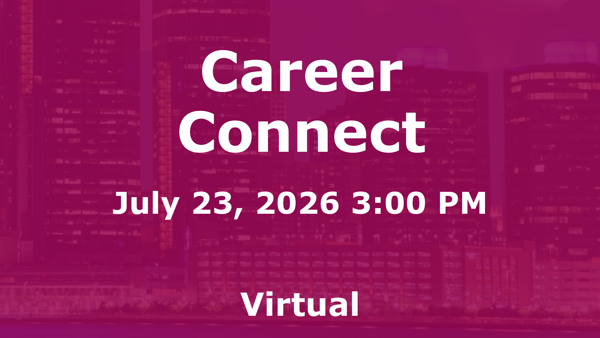 Career Connect event image